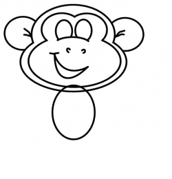 How To Draw A Cartoon Monkey - ClipArt Best - ClipArt Best