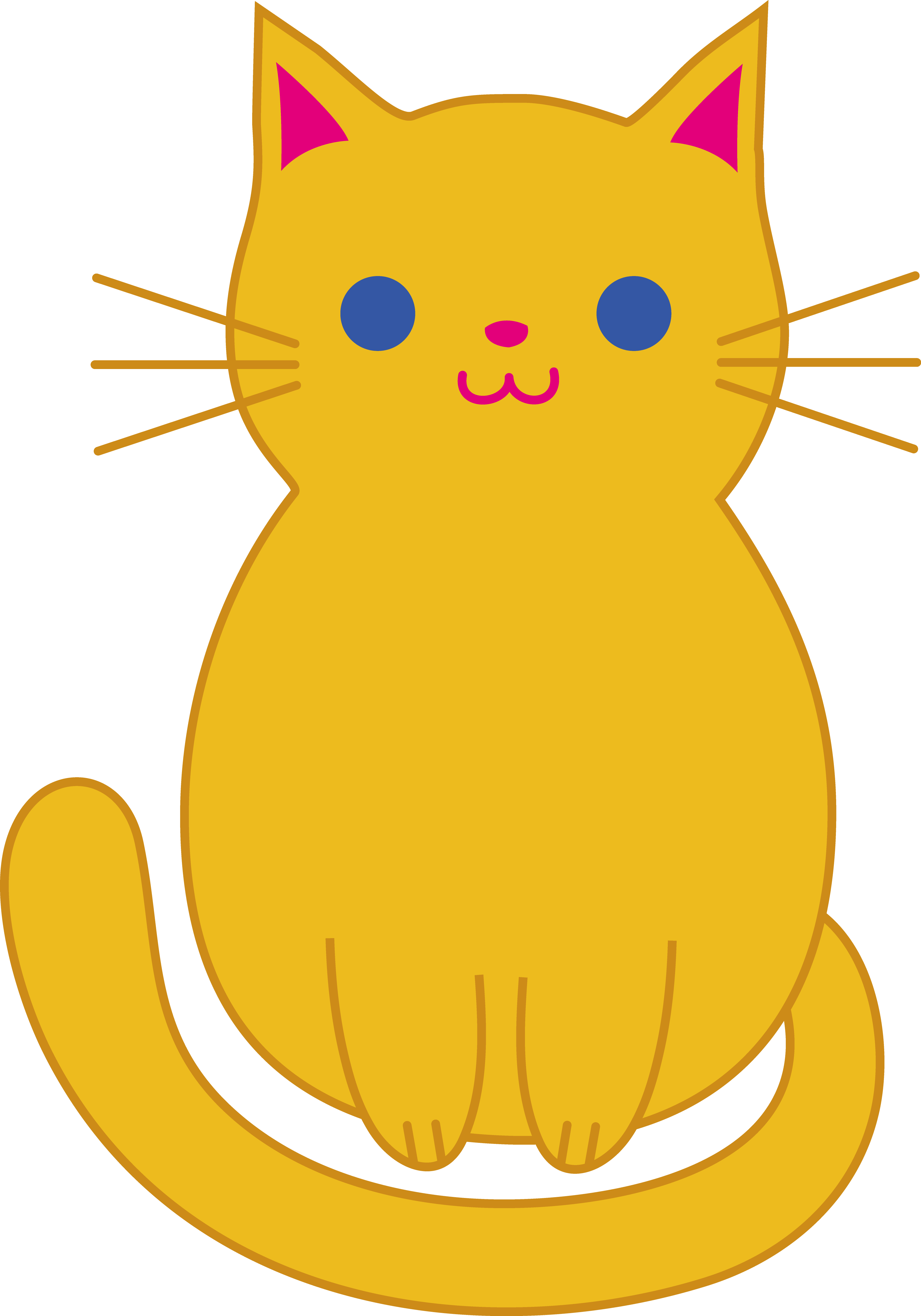 Cute Cartoon Cat Pictures - ClipArt Best