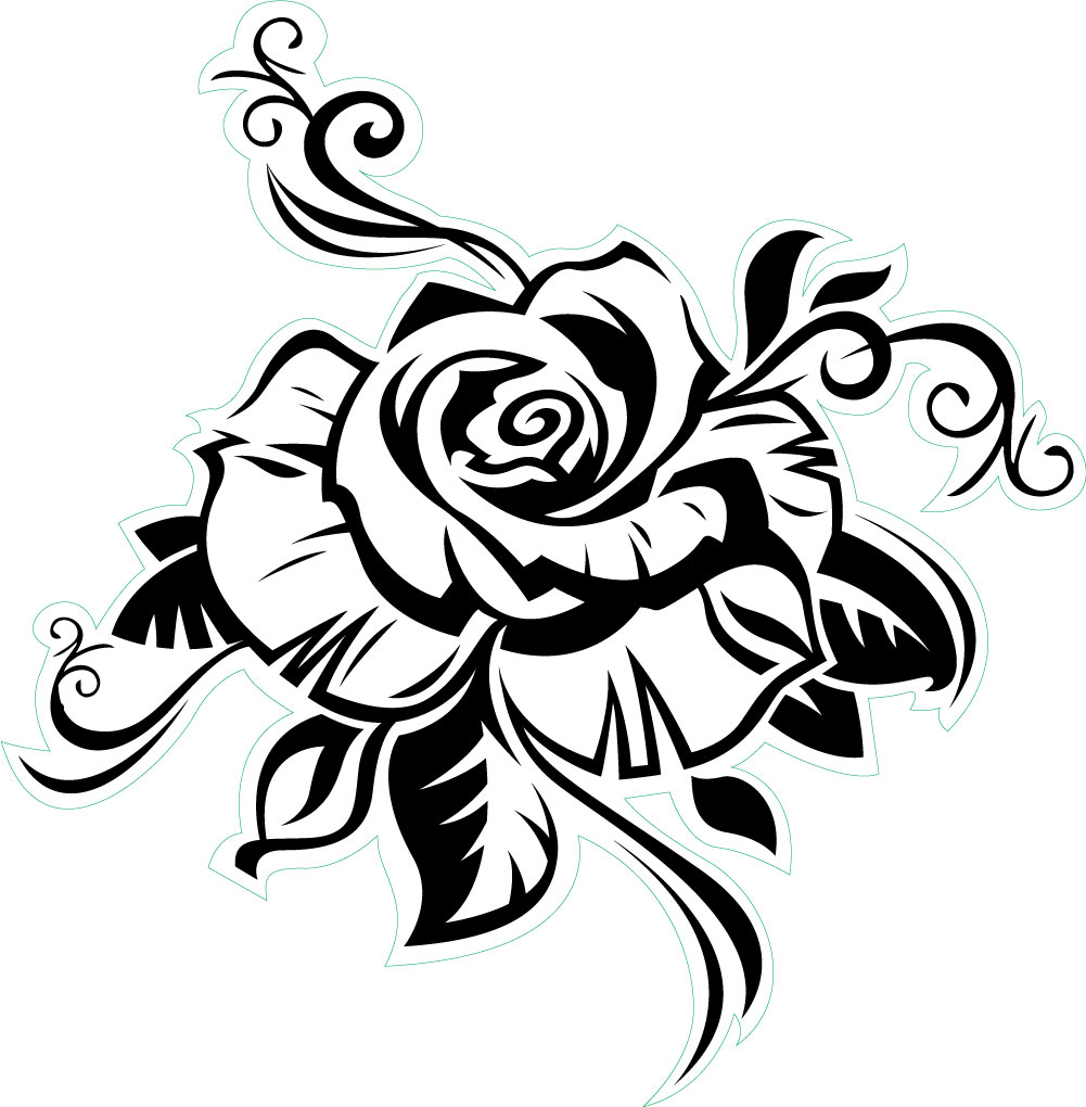 Dark Black Rose Tattoo Designs | Fresh 2017 Tattoos Ideas