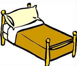 Free Bed Clipart