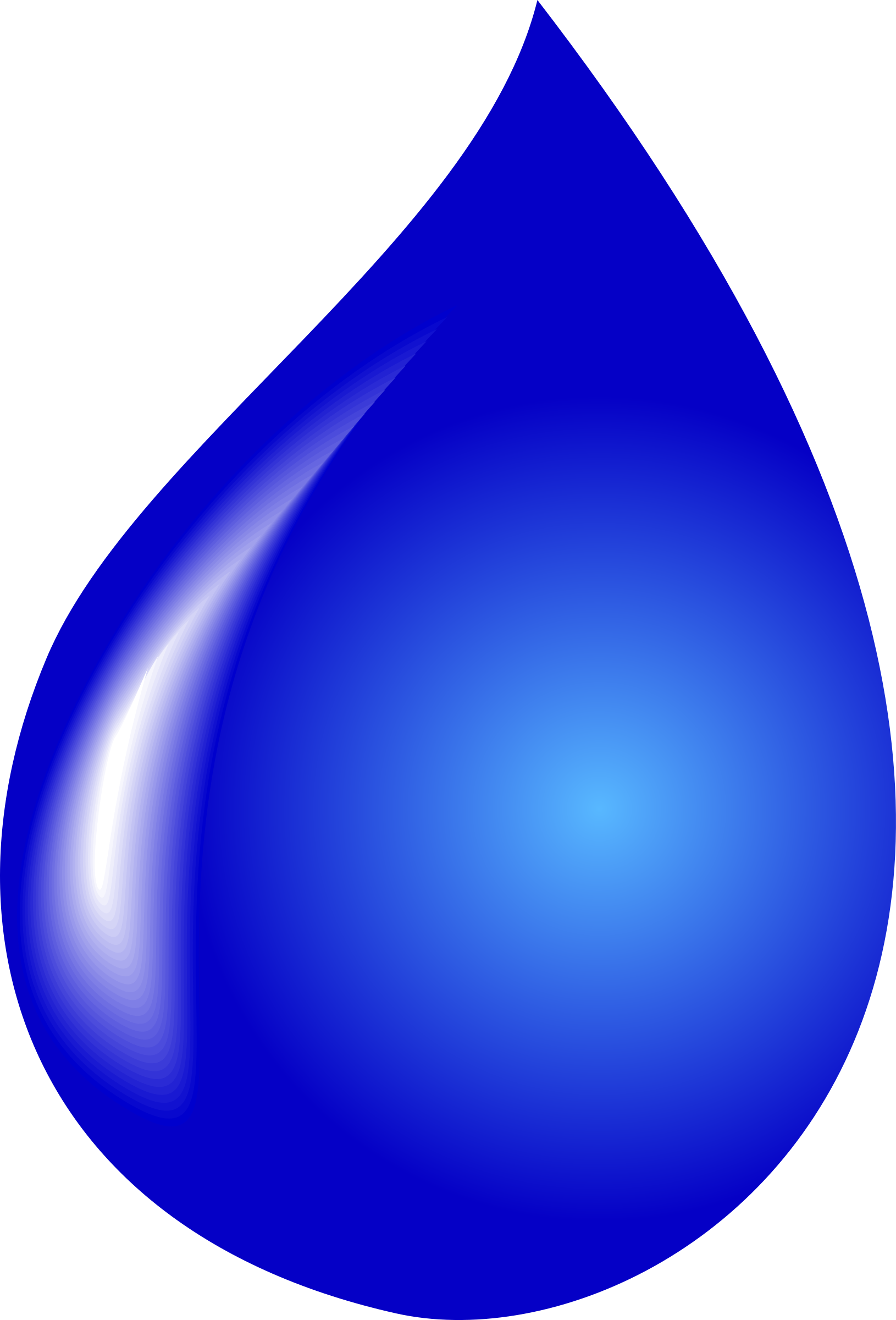 Water Drop Clipart 1206143 Cartoon Of A Happy Blue Water Drop ...