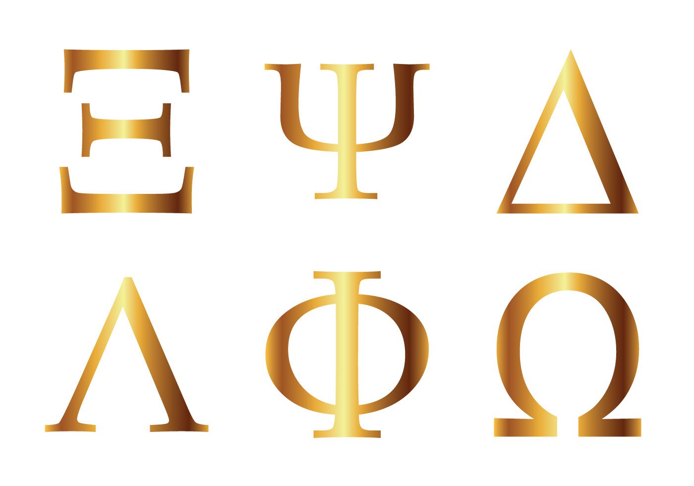 Slab Serif Greek Alphabet Set - Download Free Vector Art, Stock ...