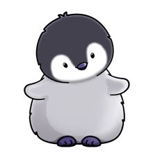 Clipart baby penguin