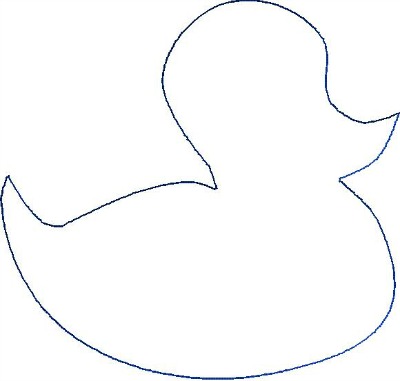 Best Photos of Free Duck Templates - Duck Outline Clip Art, Rubber ...