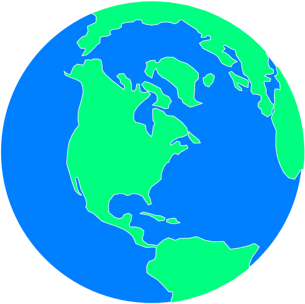 clip art of the earth globe - photo #16