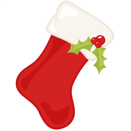 Cute christmas stocking clipart free