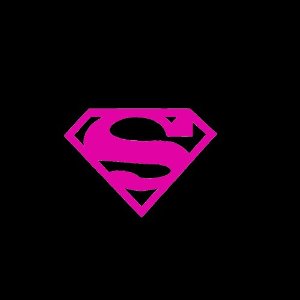 Superman Logo Pink - ClipArt Best