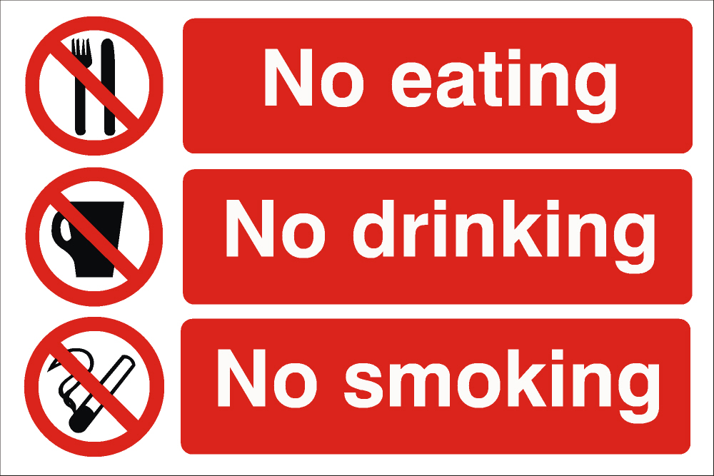 5 Best Images of Free Printable No Eating Or Drinking Signs - No ...