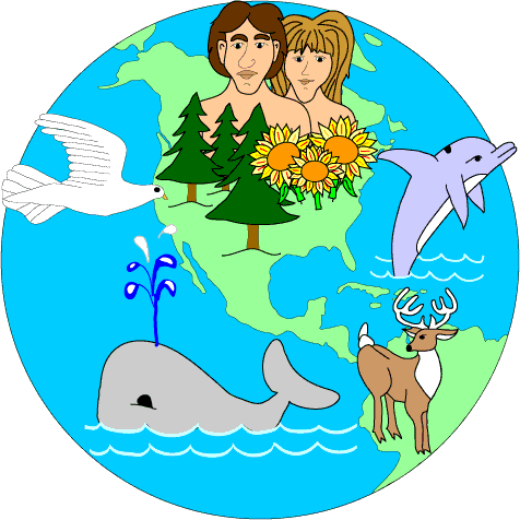 Clipart story of creation