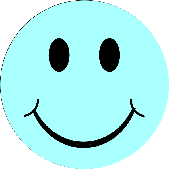 Happy face clipart no background