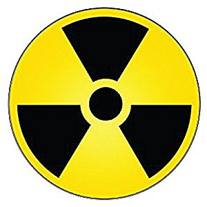 Amazon.com: Nuclear Radiation Warning sign sticker decal 4" x 4 ...