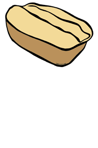 Free LDS Loaf of Bread Clipart