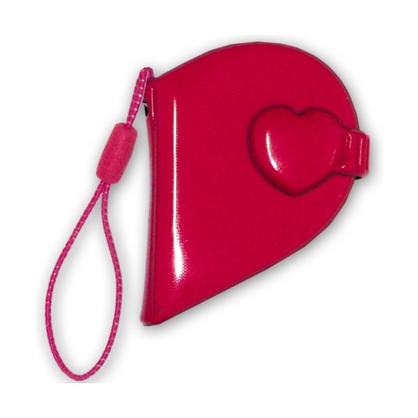 10 Heart shaped Mini Album cover colore Red (small ...