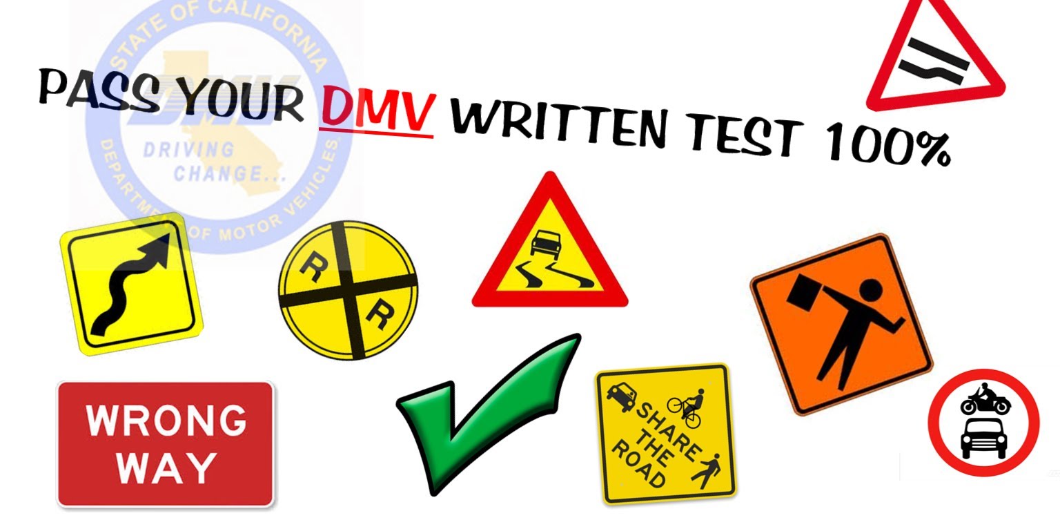 2017 DMV Test Questions Actual Test and Correct Answers Part I 100 ...