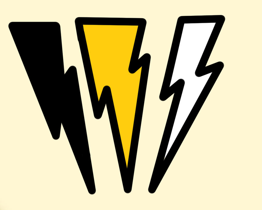 Thunder Symbol - The Three Bolts by JaguarJagurahplz on DeviantArt
