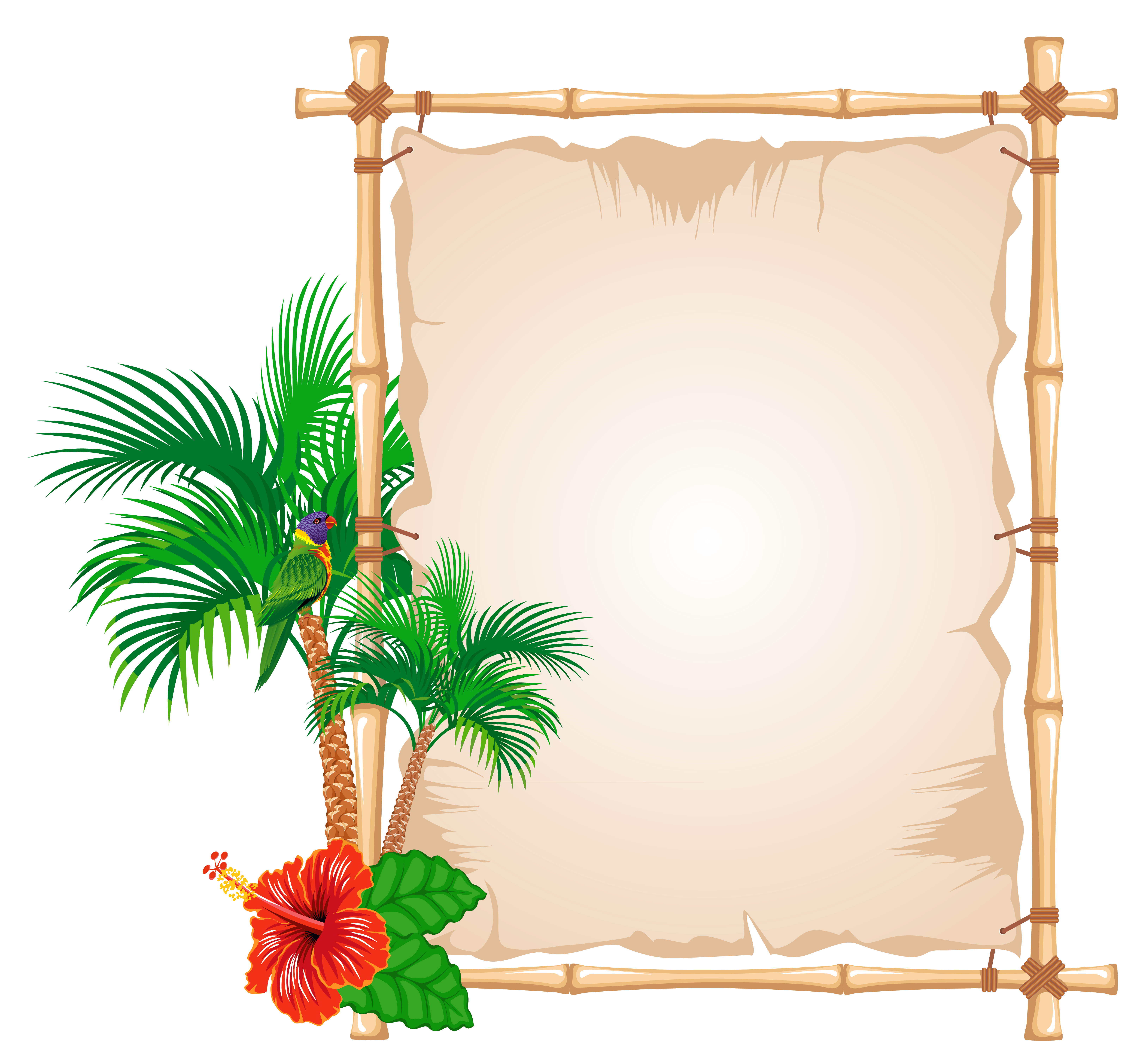 Summer Papyrus PNG Clipart