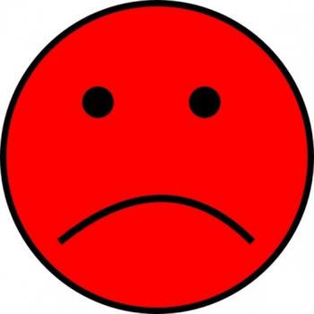 Red Frowny Face - ClipArt Best - Free Clipart Images