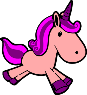 Cute Cartoon Unicorn