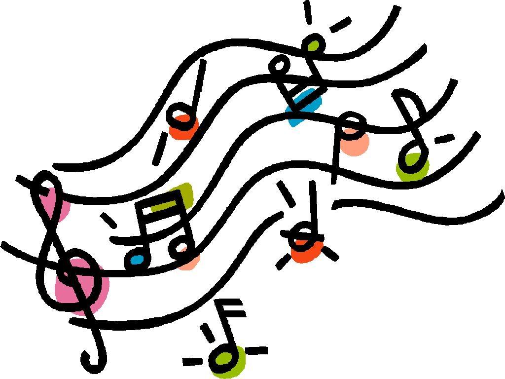 46+ Colorful Musical Notes Clip Art