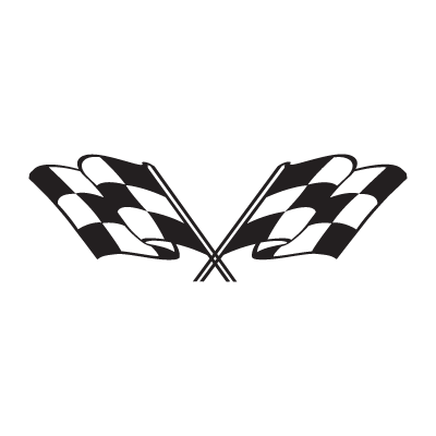 Checkered flag logo vector (.eps, .ai, .cdr, .pdf, .svg) free download