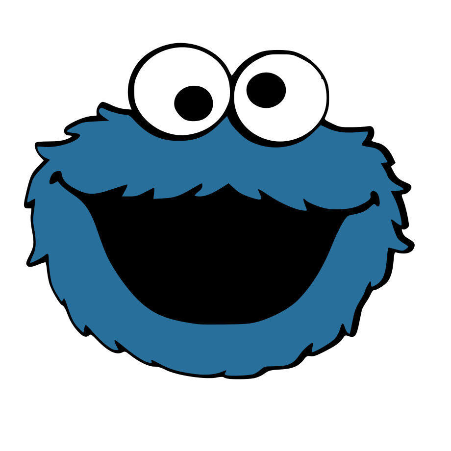 Cookie monster svg | Etsy