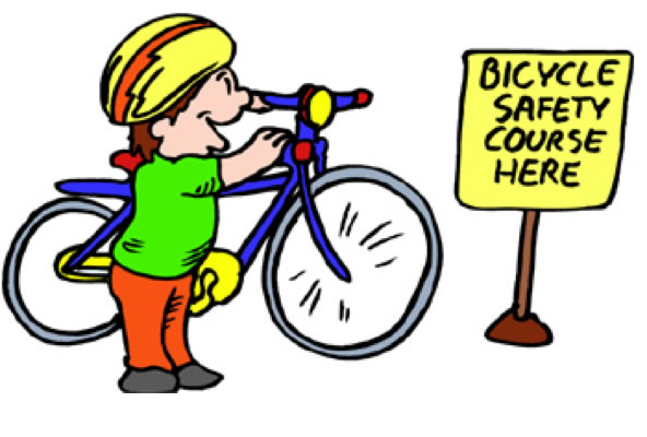 Clipart bike safety