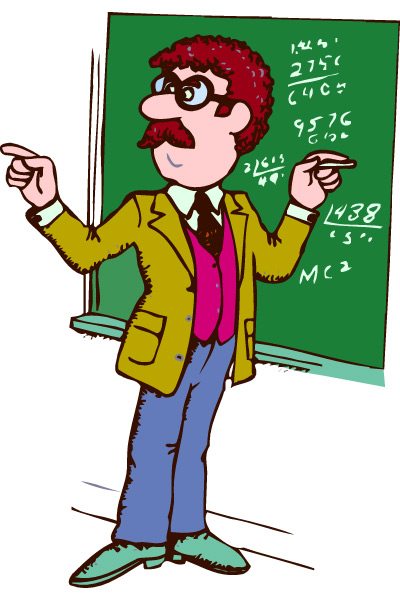 359 views Teacher cartoon clip art