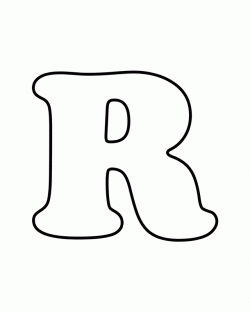 R In Bubble Letters - ClipArt Best