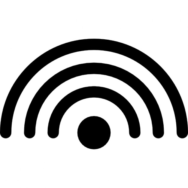 Wifi wave Icons | Free Download