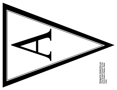 Pennant Banner Template