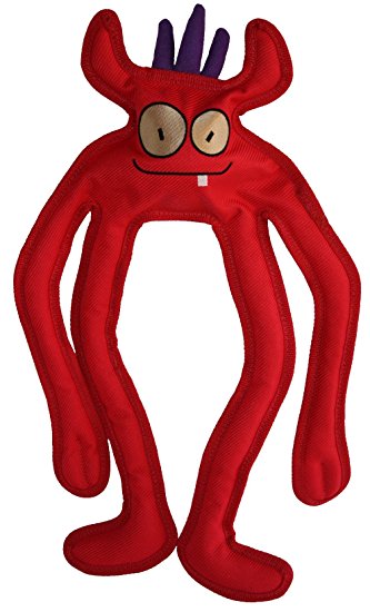 Amazon.com : Loopies Red Alien Specter Tough Toy Medium 15" : Pet ...