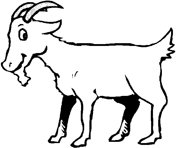 Goat Line Drawing - ClipArt Best