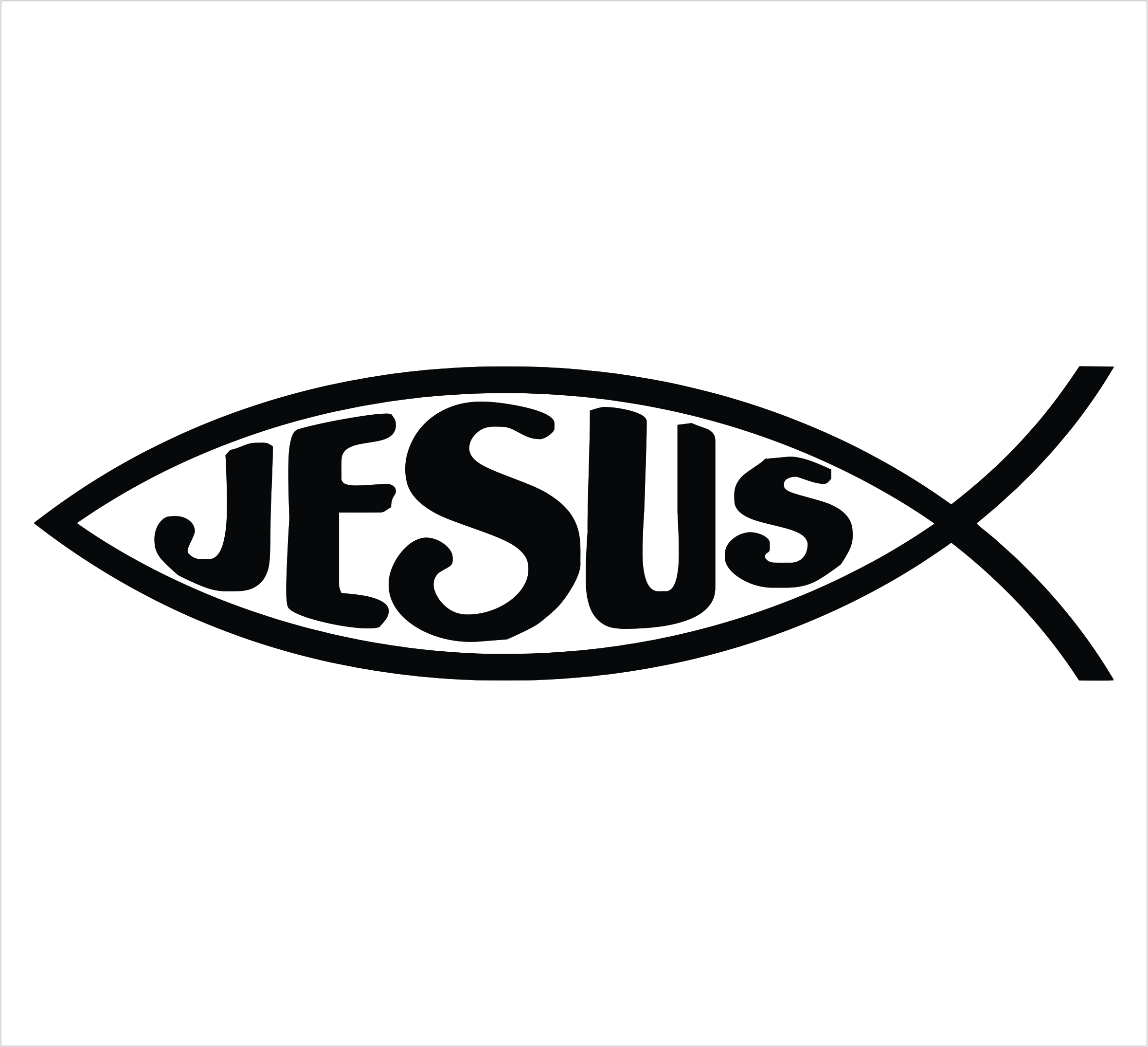 Jesus Fish Symbol Clipart Best