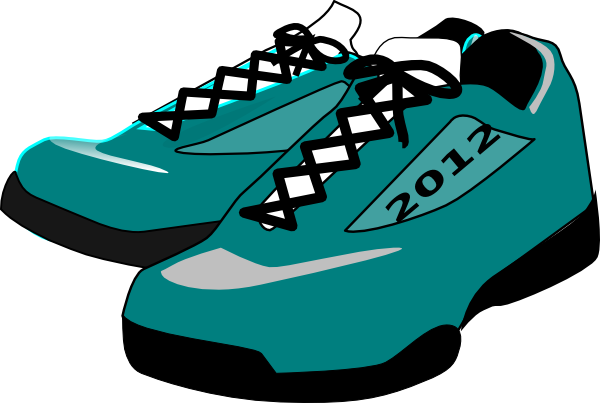 Running, Shoes Clip Art - vector clip art online ...