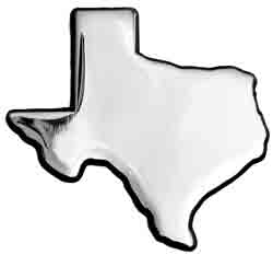 State of Texas Car Emblem | Car Emblems | Auto Emblems | Tow Hitch ...