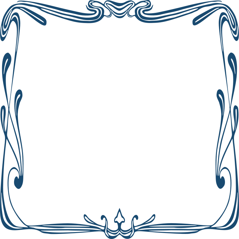 Clipart - Art Nouveau Frame 2