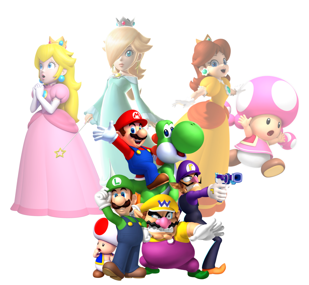 Super Mario Characters 2013