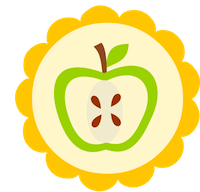 free printable apple sticker collection – apple cupcake toppers ...