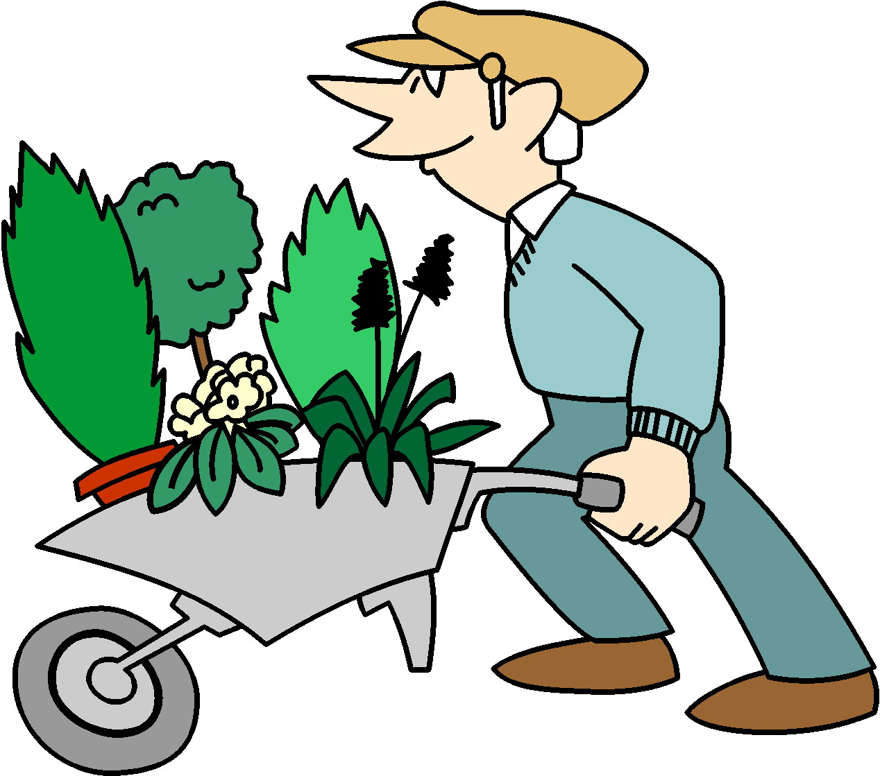clipart pictures of gardening tools - photo #24