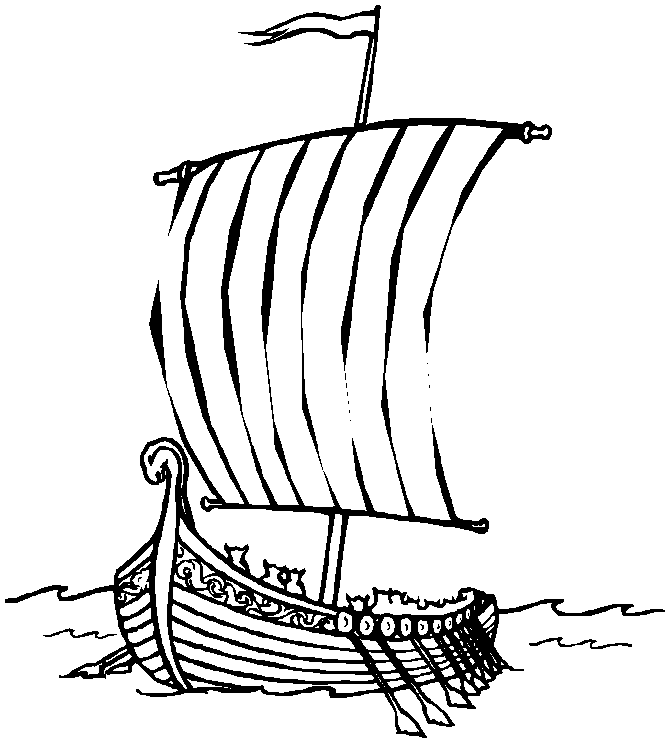 viking ship clipart - photo #17