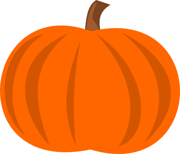 Plain Pumpkin clip art - vector clip art online, royalty free ...