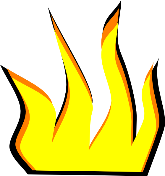 fire burning clipart - photo #11