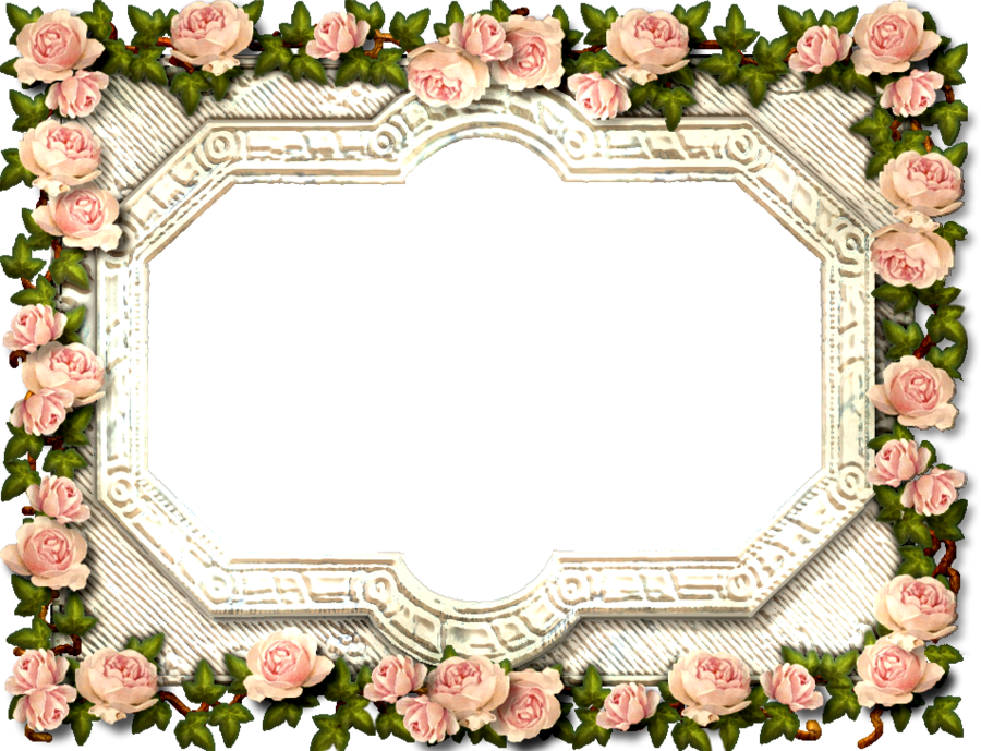 Antique Rose Frame