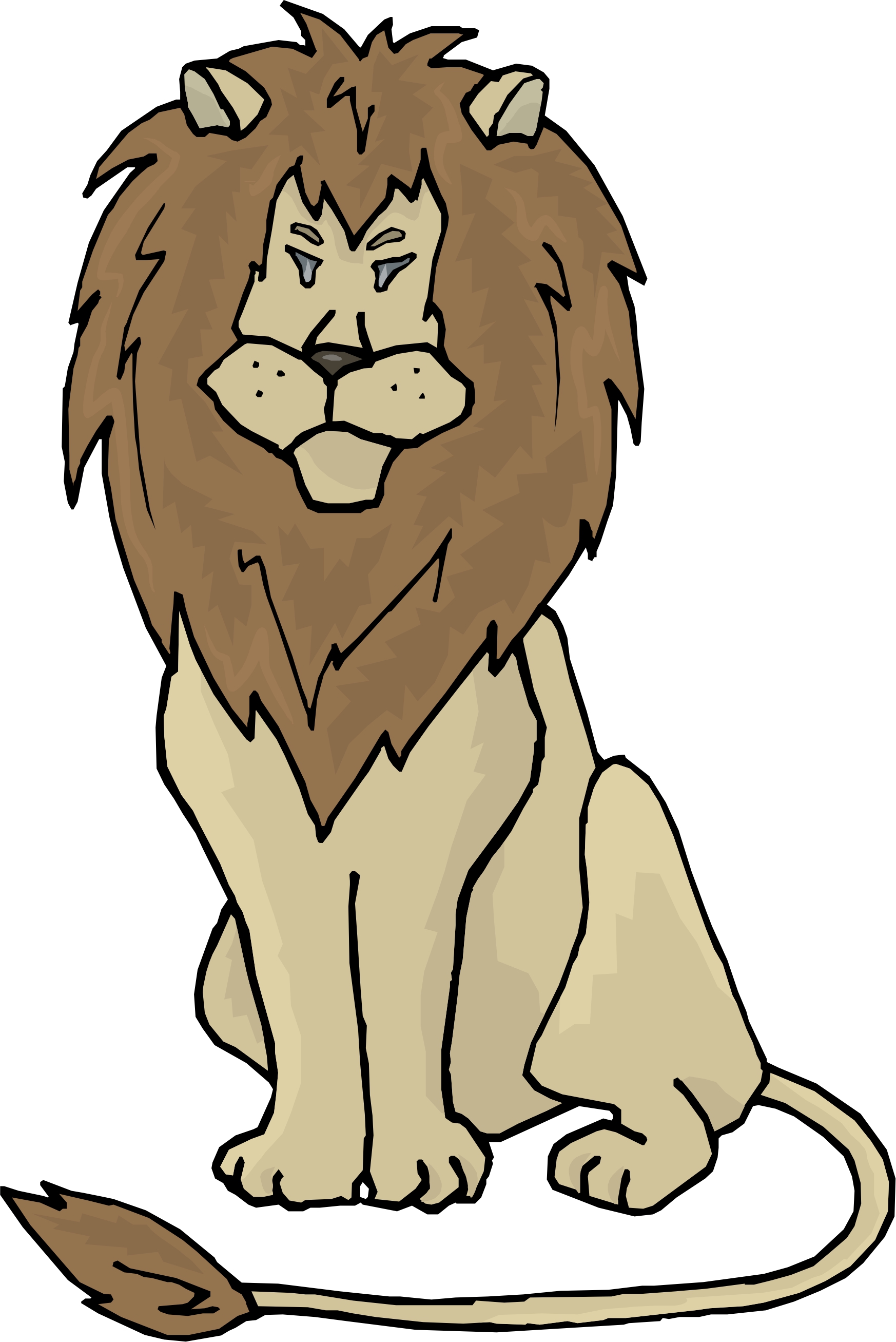 Cartoon Lion