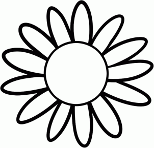 Flowers - How to Draw a Sunflower for Kids