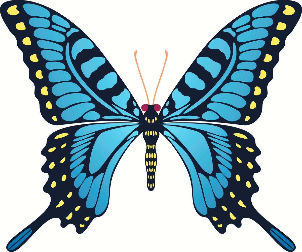 free clip art animated butterflies - photo #3