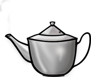 Tea Pot clip art - vector clip art online, royalty free & public ...