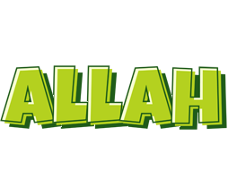 Allah Name Generator | Smoothie, Summer, Candy Logo Design Style