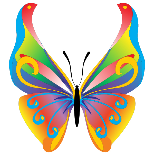 clipart of a butterfly - photo #25