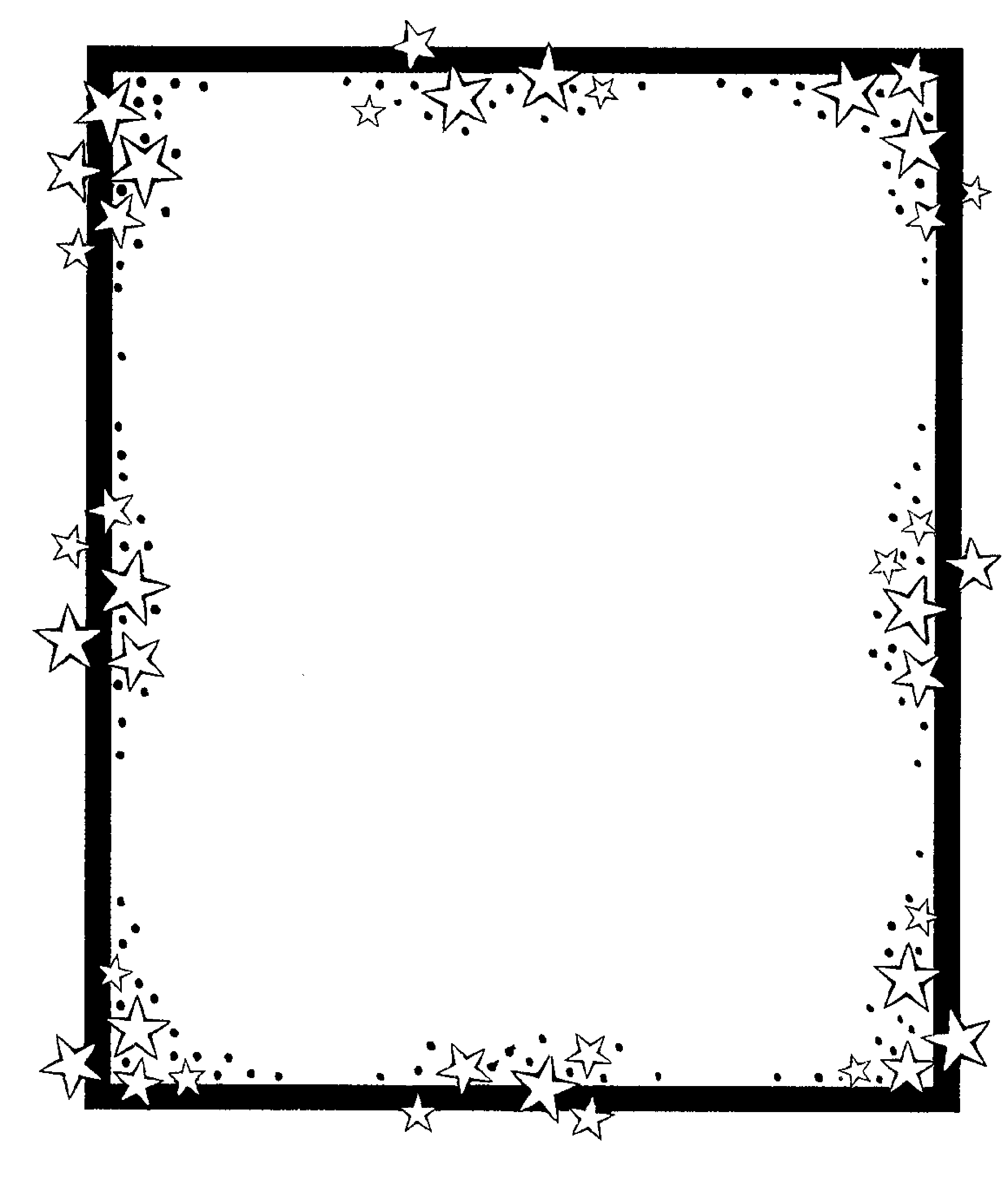 Images Of Star Border Colouring Pages Wallpaper